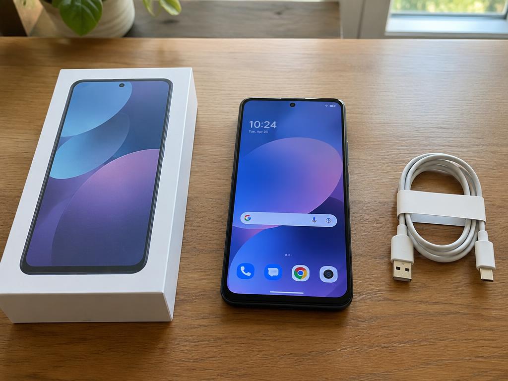 Smartphone 128 Go avec boîte